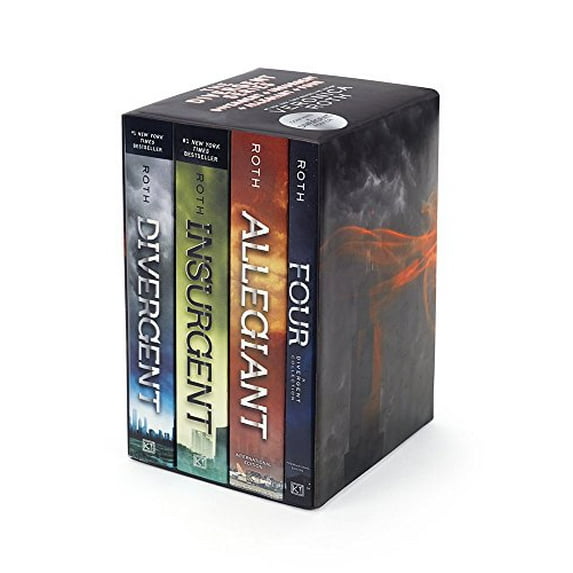 Pre-Owned Divergent Series Ultimate Paperback Box Set: Divergent, Insurgent, Allegiant, Four Paperback