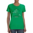 thumbnail image 1 of Diverisy Of Colours Shaped T-Shirt Women -Image by Shutterstock, Female Large, 1 of 4