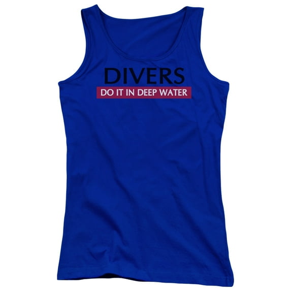 - Divers Do It - Juniors Tank Top - XX-Large