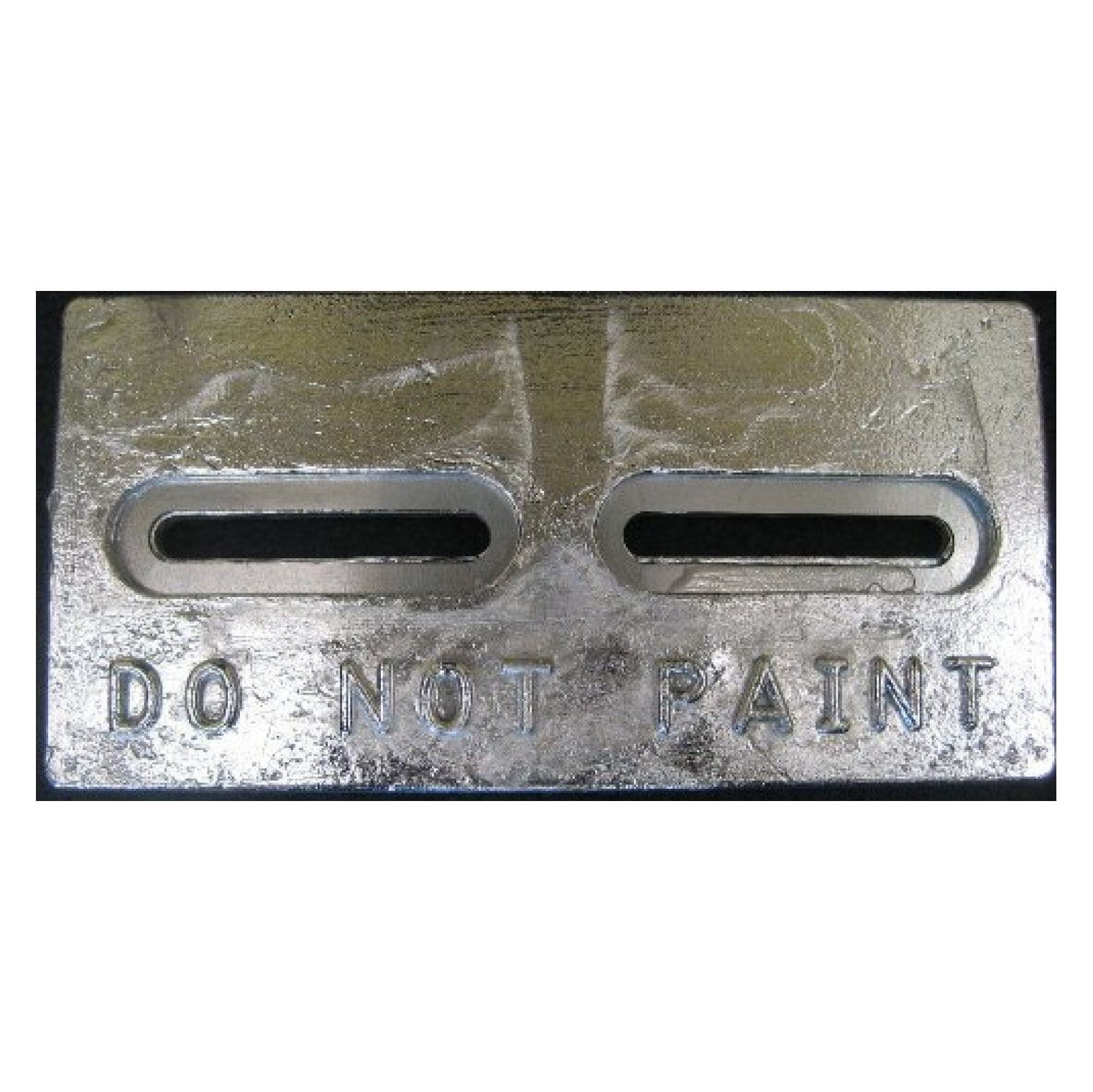 Divers Dream Plate Zinc Anode - Bolt-On - .5