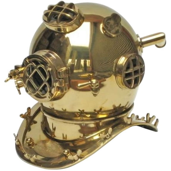 Divers Helmet Mark V Special Edition Brass Plain Outdoor Camping Gear