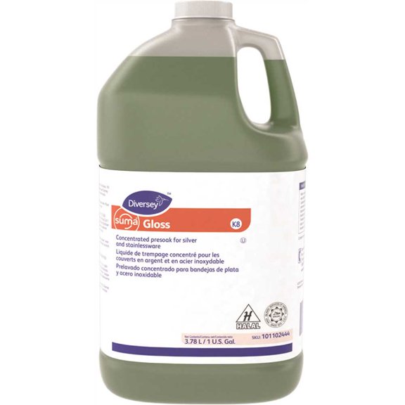 Diversey 101102444 1 gal Suma Gloss K8 Manual Presoak Concentrate Liquid