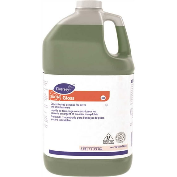 Diversey 101102444 1 gal Suma Gloss K8 Manual Presoak Concentrate Liquid