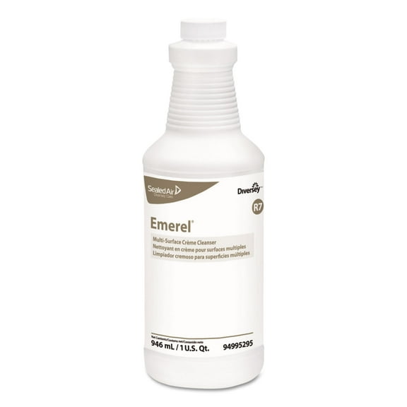 Diversey Emerel Multi-Surface Creme Cleanser Fresh Scent 32oz Bottle 12/Carton 94995295