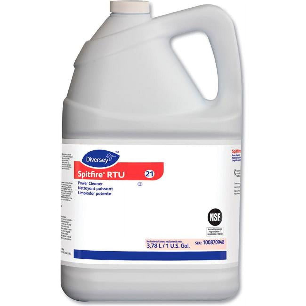 Spitfire Power Cleaner, Fresh Pine Scent, 3.78 L Container, 4/Carton Spitfire Power Cleaner, Fresh Pine Scent, 3.78 L Container, 4/Carton