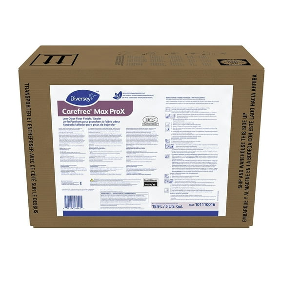 Diversey Carefree Max ProX Low Odor Floor Finish 5 Gal. (101107563)