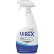 Diversey DVOCBD540533 32 oz Spray Bottle Virex All-Purpose Disinfectant Cleaner, Citrus - 8 Count