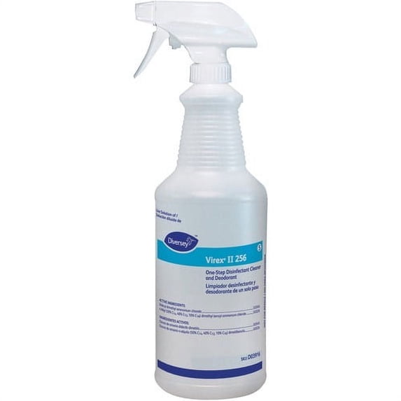 Diversey, DVOD03916, Virex II 256 Empty Spray Bottle, 1 Each, Clear