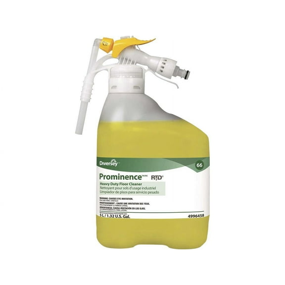 Diversey Prominence Heavy Duty Floor Cleaner - Fruity, Citrus Scent - 169.1 fl oz (5.3 quart) 94996458