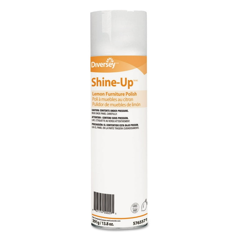 Shine-Up Furniture Cleaner, Lemon Scent, 13.8 oz Aerosol Spray, 12/Carton Shine-Up Furniture Cleaner, Lemon Scent, 13.8 oz Aerosol Spray, 12/Carton