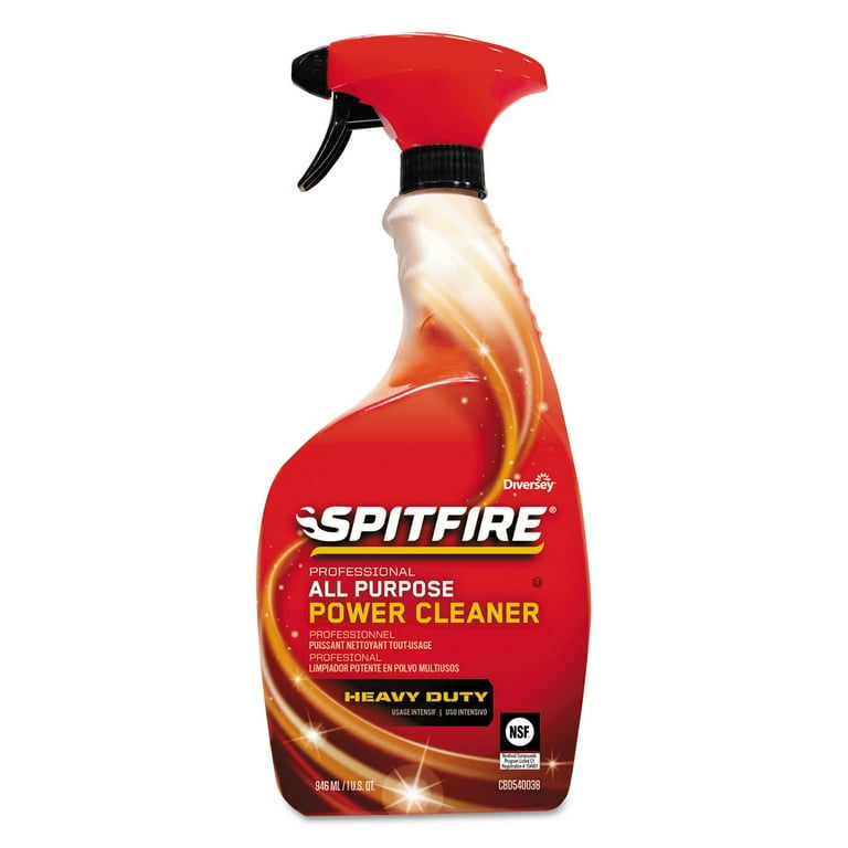 Spitfire All Purpose Power Cleaner, Liquid, 32 oz Spray Bottle, 4/Carton Spitfire All Purpose Power Cleaner, Liquid, 32 oz Spray Bottle, 4/Carton