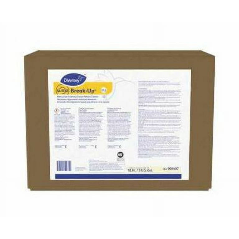 Suma Break-Up Heavy Duty Foaming Grease-Release Cleaner, 5 gal Envirobox Suma Break-Up Heavy Duty Foaming Grease-Release Cleaner, 5 gal Envirobox
