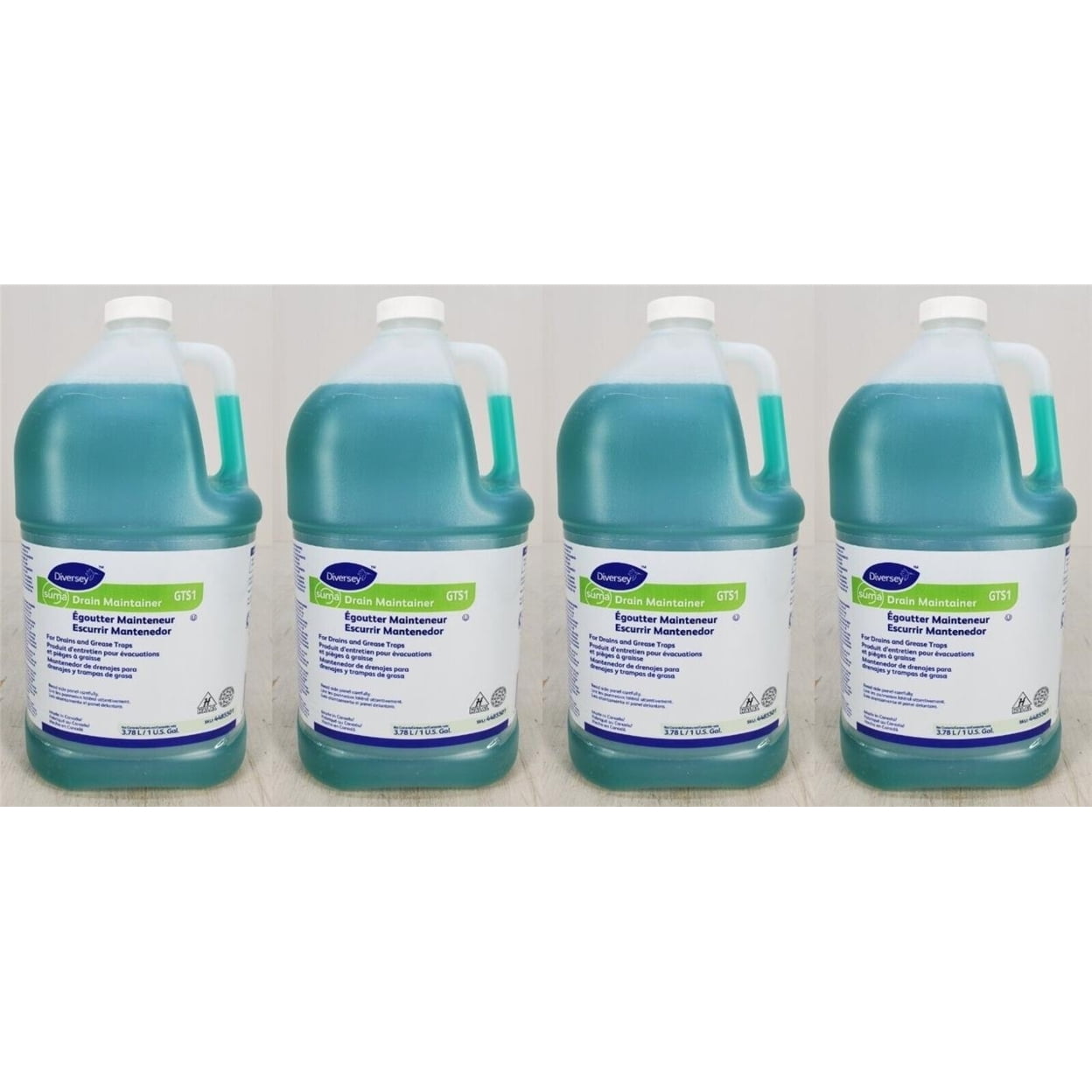 Diversey Suma Drain Maintainer 4 Gallons Liquid Unscented 4485501