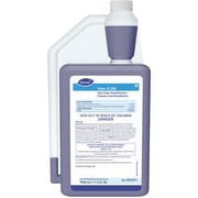 Diversey Virex II 256 Disinfectant Cleaner - Concentrate Liquid - 32 fl oz 1 quart - Minty Scent - 6 / Carton - Blue