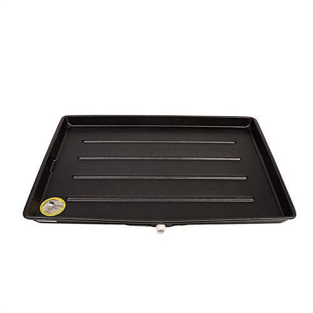 DiversiTech 6-2739L A/C Secondary Condensate Drain Pan, Outlet Long Side, Depth 2", Bottom 27" x 39", Overall Dimension 29" x 41"