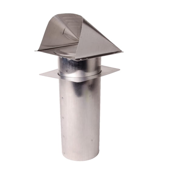 DiversiTech Hood, Dryer Vent, Alum., 4 Inches