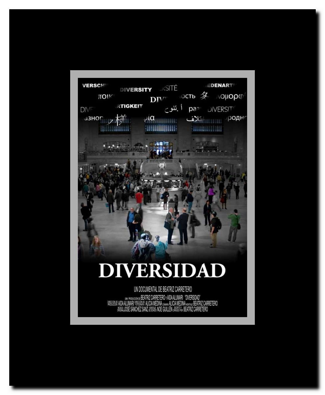 Diversidad Framed Movie Poster