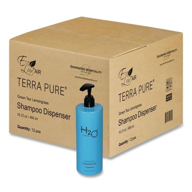 Diversified Hospitality Solutions DHS259805 H2O Therapy Shampoo, White Tea & Lemongrass, 16.23 oz - 12 Count