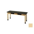 thumbnail image 1 of Diversified Woodcrafts C7105M30N 24 x 48 Table with Book Compartments - Maple, 1 of 1