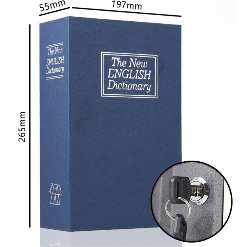 U Brands Book Diversion Safe, 10.8 X 7.8 X 1.77 In., Hidden Combination Lock Cash Money Box, Size: 10.83 X 7.8 - View #6