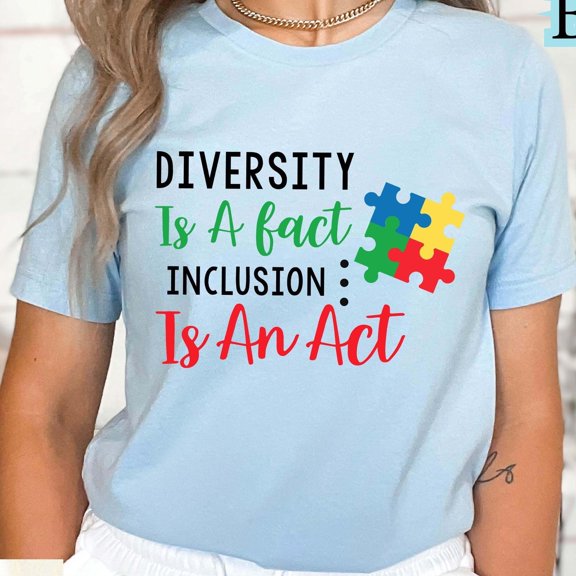Diversity Inclusion Shirt Autism Awareness Tee Neurodiversity Acceptance Gift RBT Shirt