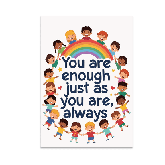 Diversity Wall Art - Inclusive Education Advocate - 13x19 Poster Print
