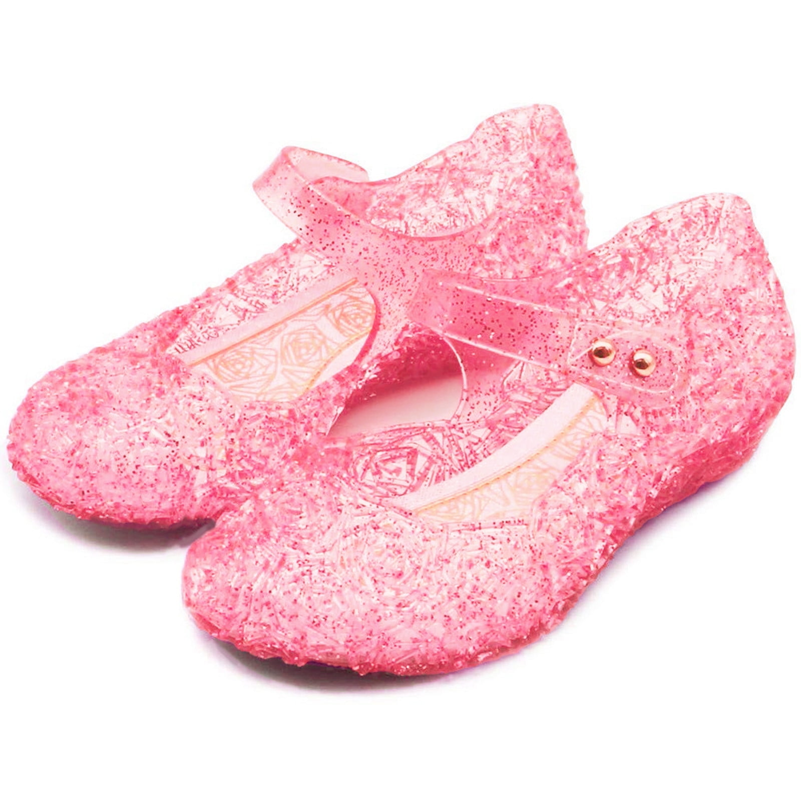 Diversnew/Kid Pink Princess Crystal Shoes Shoes Church Shoes For Girls