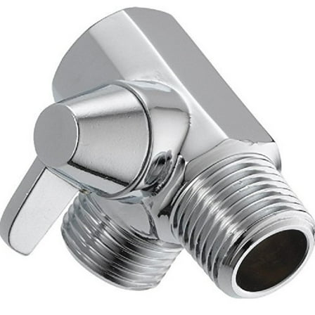 Diverter Valve Premium Brass Chrome For Shower Head Adapter Valve For 3 Way Diverter T Shape Easy Installation