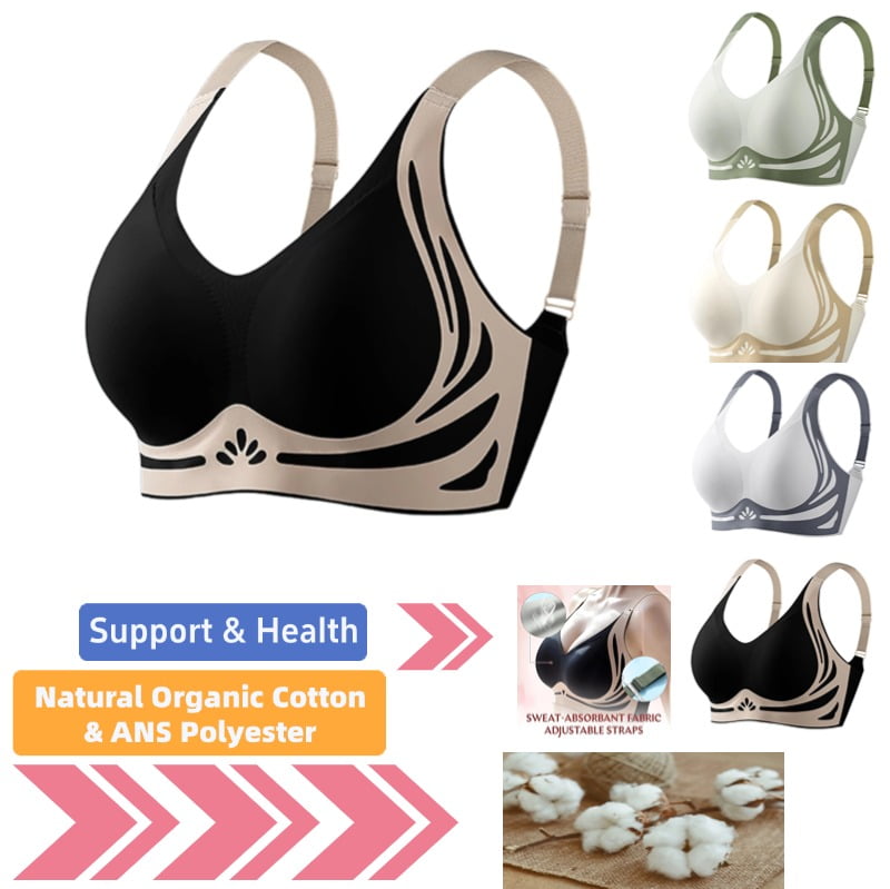 Seamless Push-Up Bra for Women - U-Shaped Anti-Sagging Lingerie