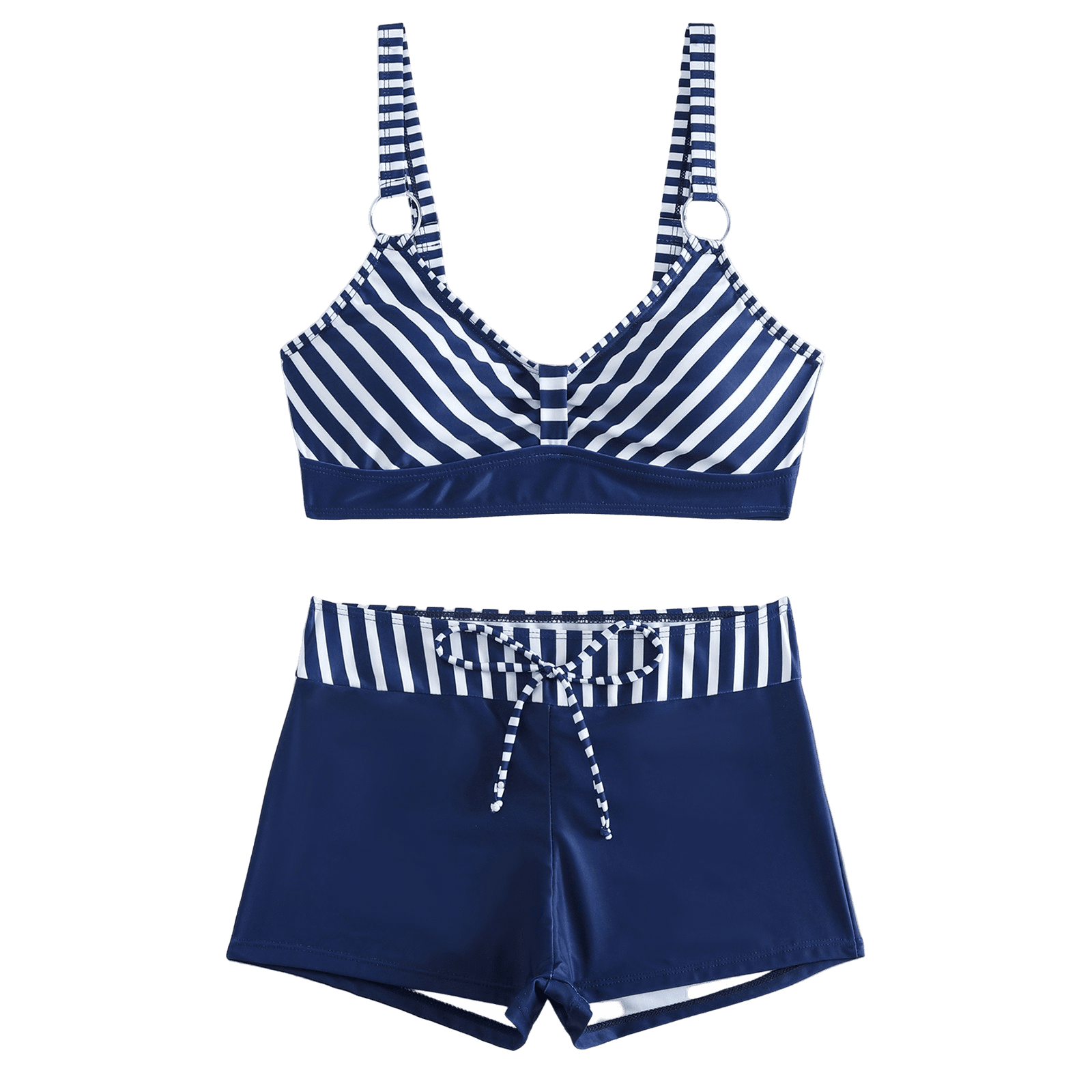 Divhosrg High Waisted Bathing Suit for Women Shorts, Bikini Sets for ...
