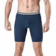 Divhosrg Washable Incontinence Underwear for Men, Comfortable, Leak Proof Protection, Fits Just Like Cotton Boxer Briefs Blue XL