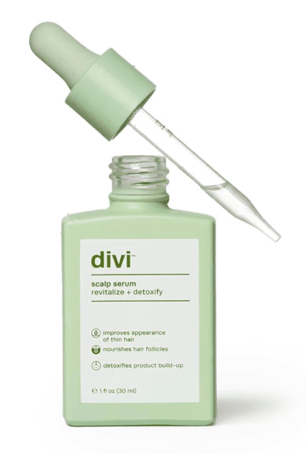 Divi : Scalp Serum - Revitalize Detoxify, For Thinning Hair, 1 oz