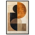 thumbnail image 1 of Divided Circle II Canvas Geometric Abstract by Art Remedy, Black Frame, 16 x 24, 1 of 7