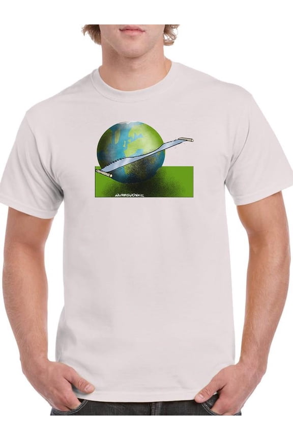 Divided Opinions T-Shirt Men -Wilfred Hildonen Designs, Male XX-Large