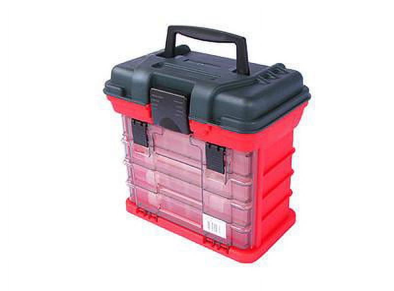 Divided Plastic Small Parts Portable Tool Box Case Pinball Crafts with  Drawers