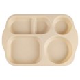 thumbnail image 1 of Divided Plates with 5 Compartments, Portion Control Plate for Balanced Meals, Wheat Straw Dinner Tray Microwave and Dishwasher Safe, Reusable Compartment Plate for Home, Kitchen, and Party Use, 1 of 6