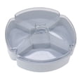 thumbnail image 1 of LIZEALUCKY 5 Compartment Serving Trays with Lids for Platters, Plastic, 1 of 9