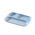thumbnail image 1 of Divided Serving Tray,RectangularCompartment Snack Plate Portion Control Dish for Dining Table Picnic Camping, 1 of 7