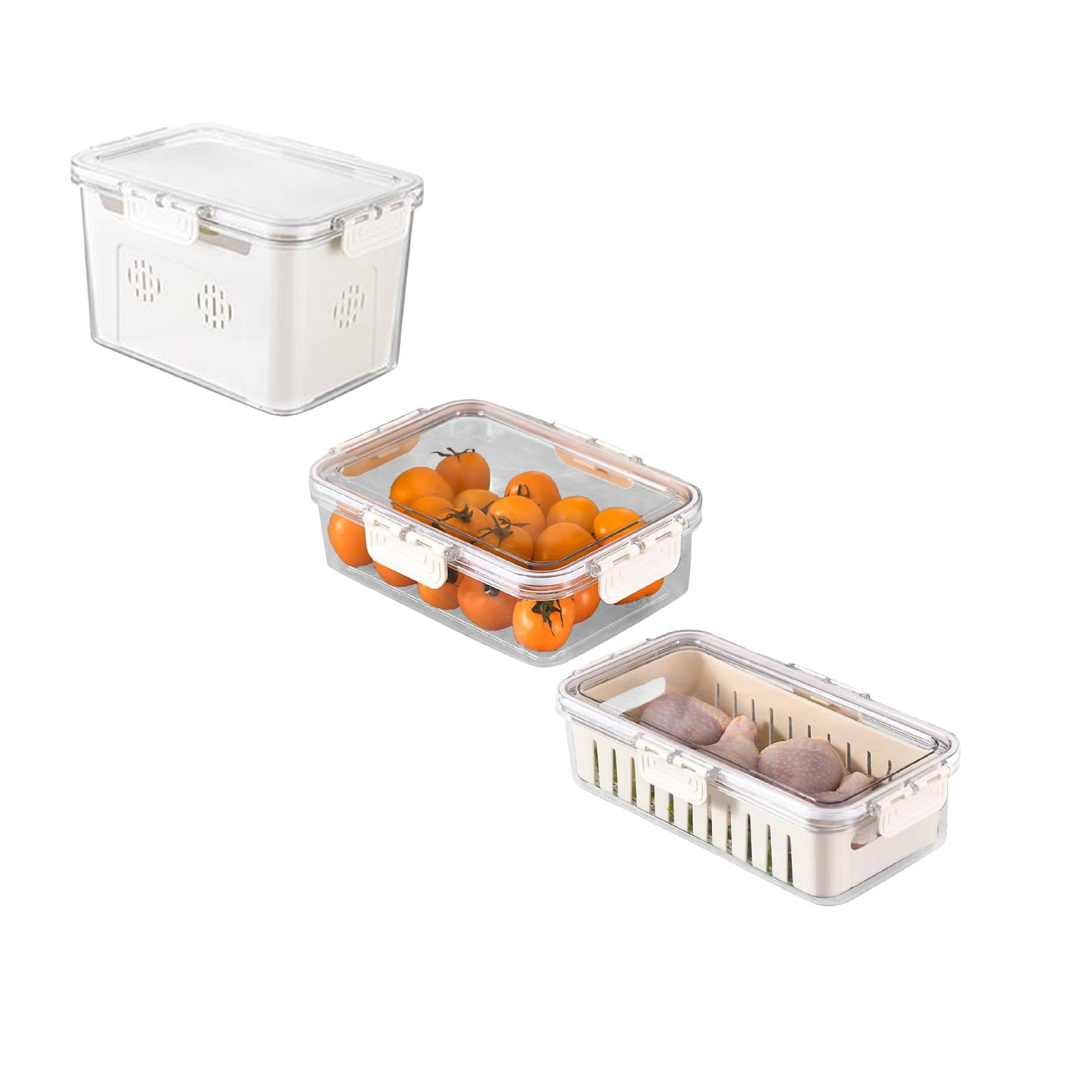 Divided Serving Tray With Lid And Handle Snackle Charcuterie Container