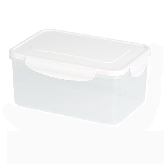 Divided Serving Tray With Lid With 4 Compartments Charcuterie Container Fridge Organizer For Control Container Meal Prep