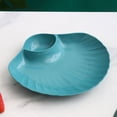 thumbnail image 1 of Divided Snack Serving Tray with Compartment, Plastic Chip and Fry Platter for Home Kitchen Party Tableware, 1 of 7
