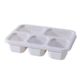 thumbnail image 1 of Divided Snack Storage Box 5 Compartments Portable Food Prep Container with Lid BPA Free Plastic Storage Bin for Nuts Candy Fruits Travel Picnic Office Desk Organization, 1 of 1