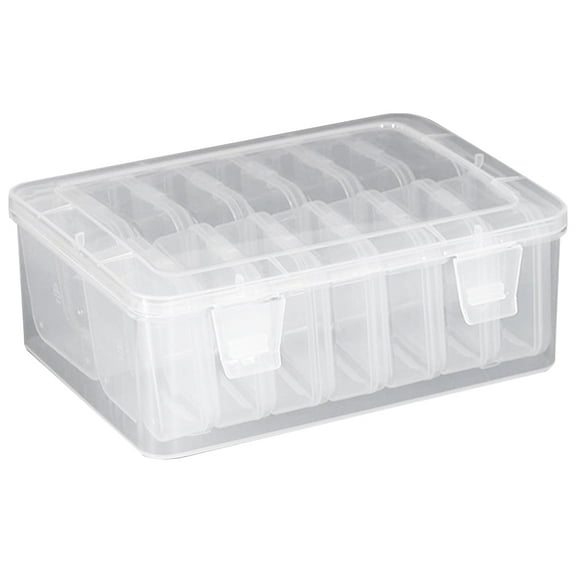 Divided Storage Box Storage Bins Clear Plastic Boxes Clear Organizer Box Bead Organizers And Storage Bead Containers