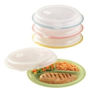 Divided Plates And Food Storage Containers - Set Of 4