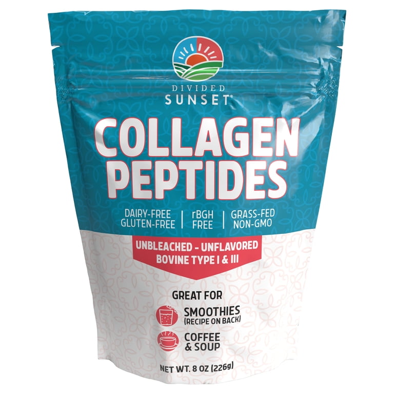 glp 1 collagen peptides powder Divided SUNSET: Collagen Peptides, 8 oz