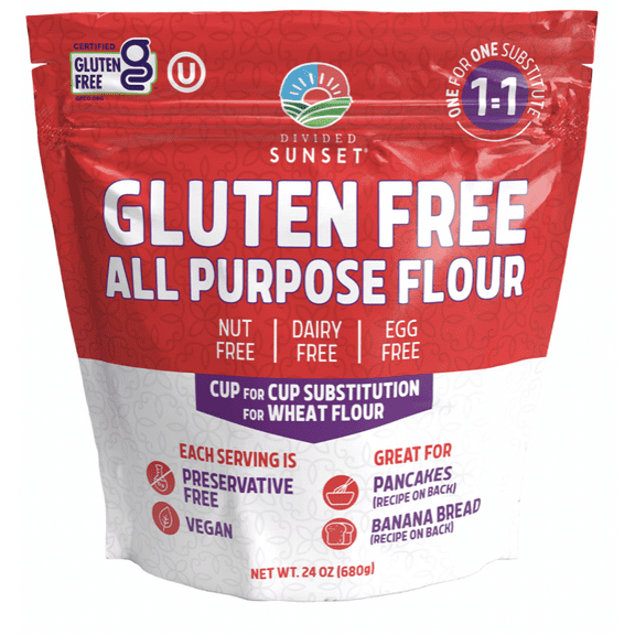 Divided Sunset Gluten Free, All-Purpose Flour 24oz