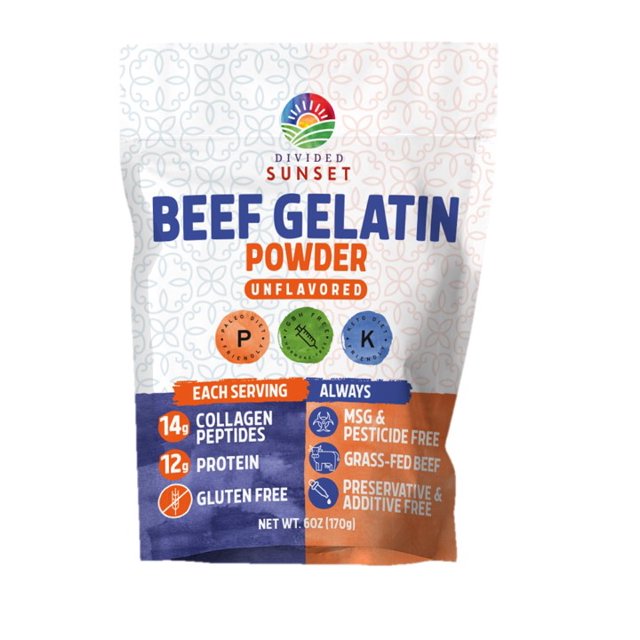 Divided Sunset Unflavored Beef Gelatin