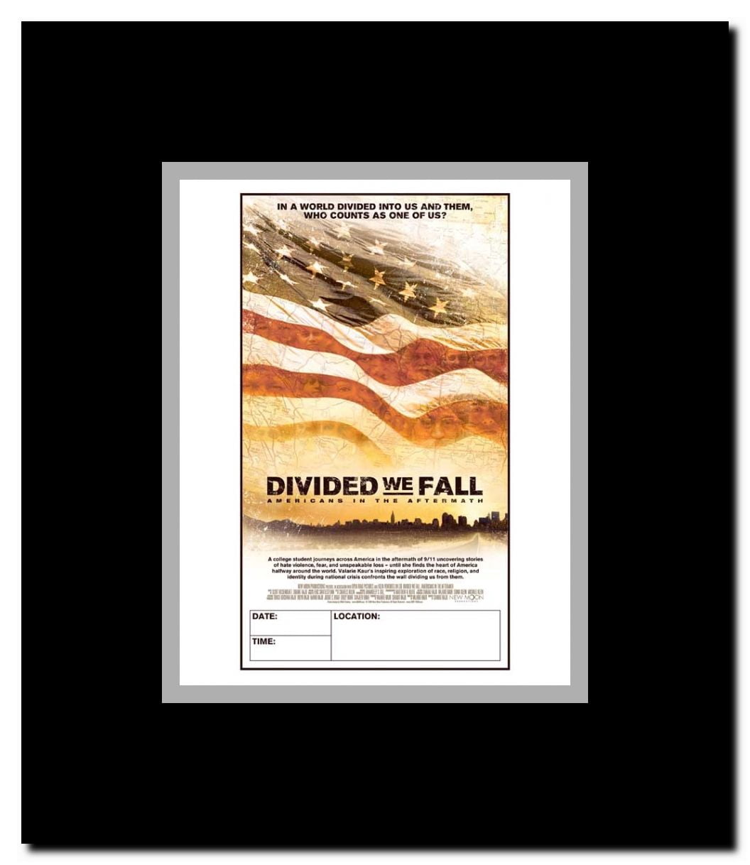 Divided We Fall: Americans in the Aftermath Framed Movie Poster