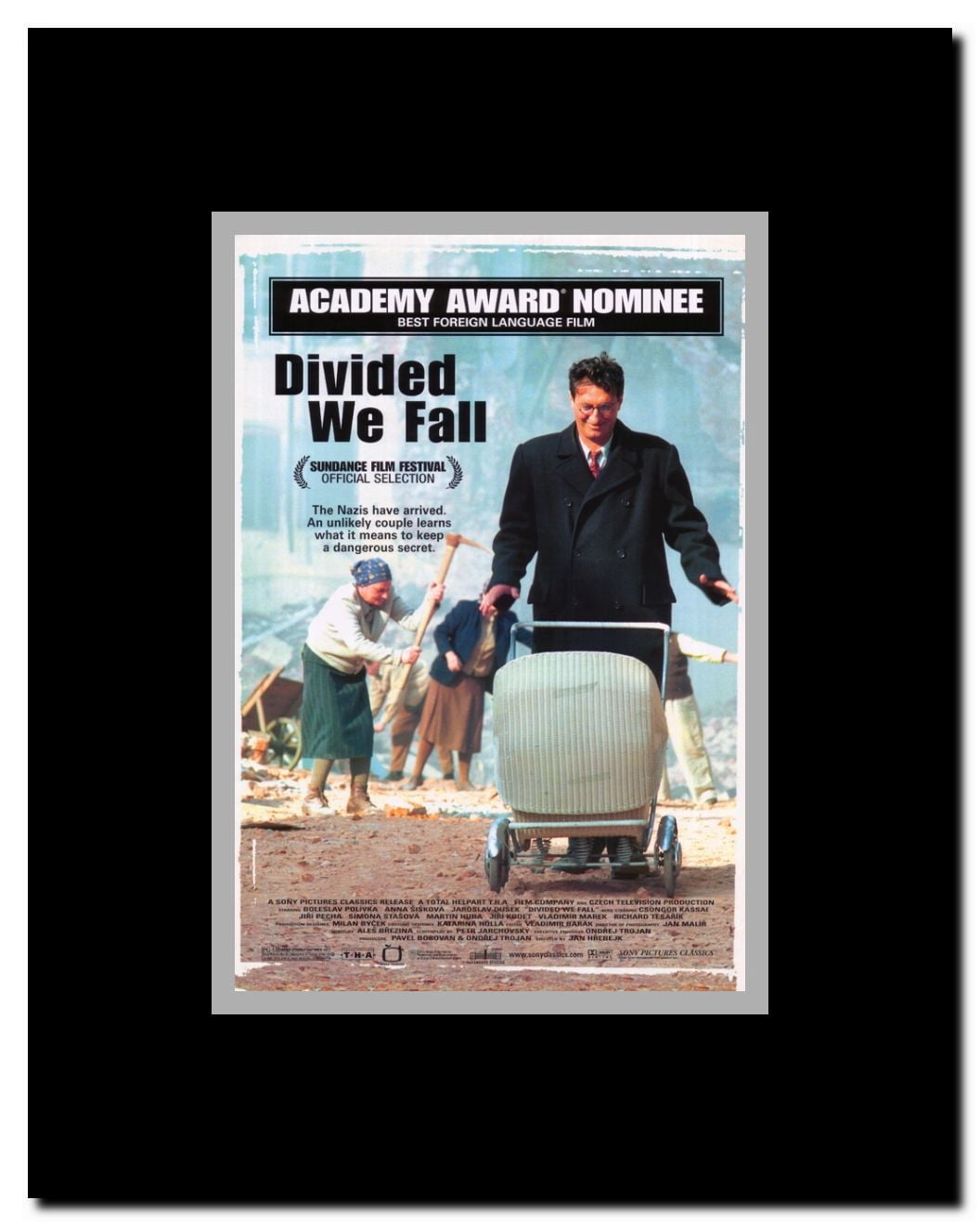 Divided We Fall Framed Movie Poster