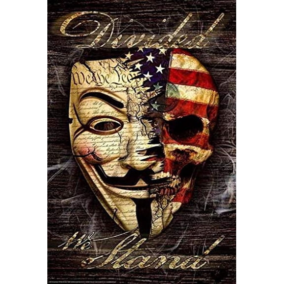 Divided We Stand by Daveed Benito Laminated Poster 24x36 inches